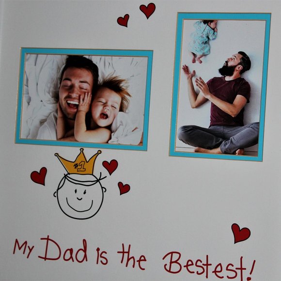 My Dad Is The Bestest! Photo Frame | Gift for Dad | Gift for Hubby - Picture 2 of 11
